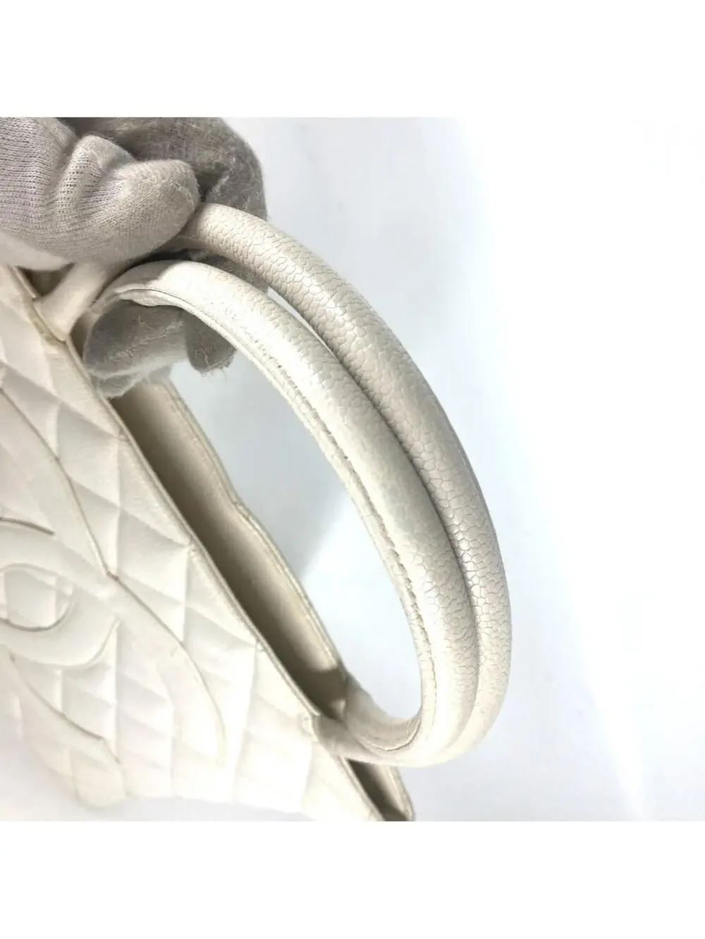 Chanel Medallion Tote Quilted Caviar #309798C13B